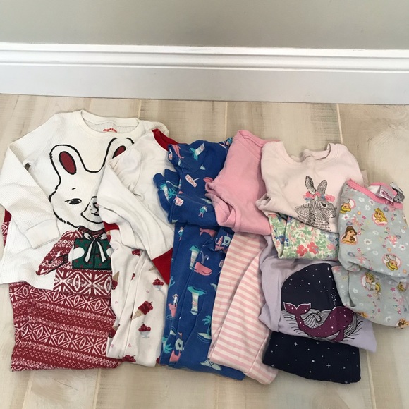 gap baby girl pajamas